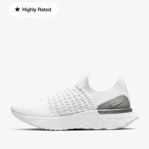 Nike phantom slip on all white size 8 and 8.5 available in womens.